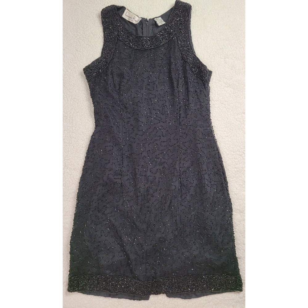 [198]Laurence Kazar 100% Silk Dress